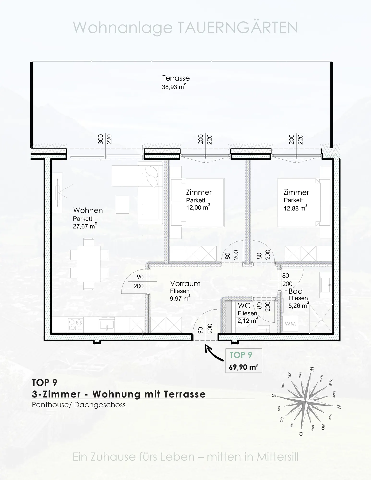 Plandarstellung TOP 9